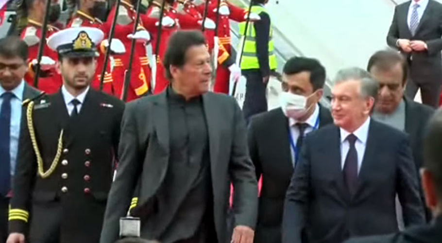 ازبکستان کے صدر شوکت مرزایوف 2 روزہ دورے کیلئے پاکستان پہنچ گئے