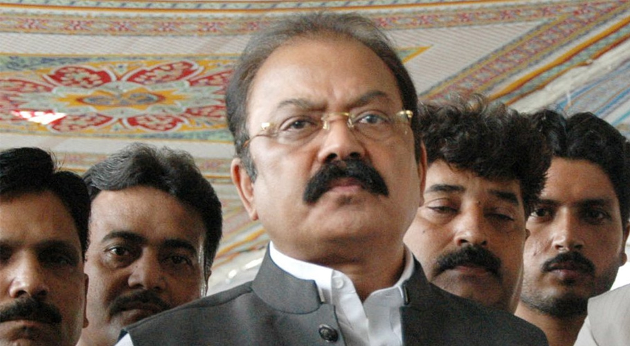 حکومت جلسہ کر لے، دھرنا دیا تو علاج کرینگے، درگت بنائی جائیگی۔رانا ثناء اللہ
