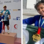 پاکستان کی ننھی کھلاڑی نے بین الاقوامی مقابلے میں گولڈ میڈل جیت لیا