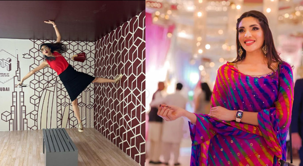 ژالے سرحدی کے دبئی میں سیر سپاٹے، تصاویر سوشل میڈیا پر وائرل