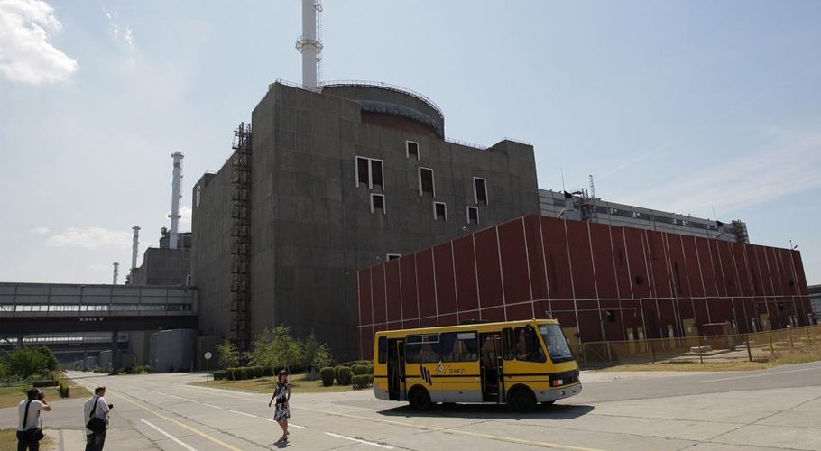 Ukraine nuclear plant on fire after Russia shelling