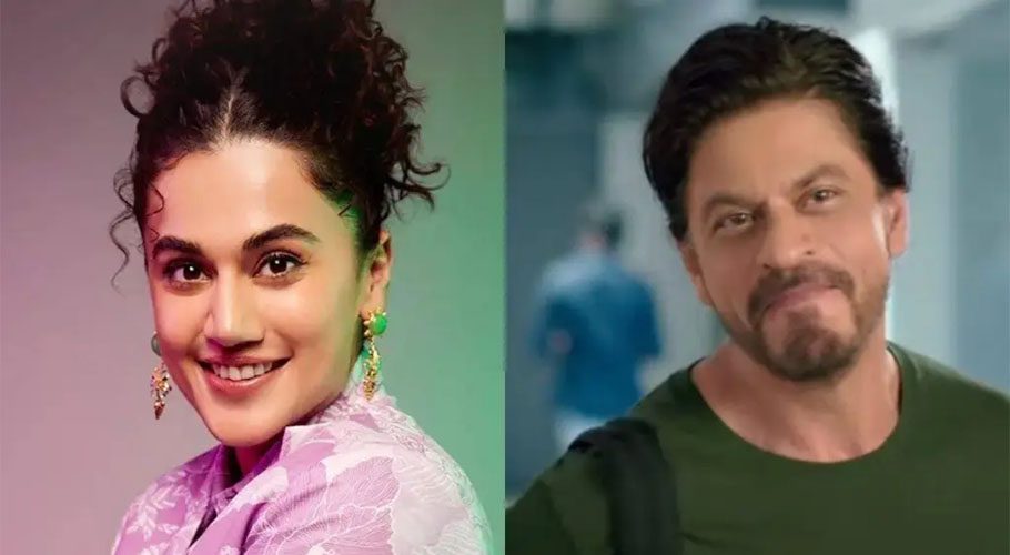 شاہ رخ خان اپنی نئی فلم میں تاپسی پنو کے ساتھ نظر آئینگے