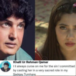 خلیل الرحمان قمرکا ماہرہ خان کو ڈرامے میں کاسٹ کرنے پر افسوس کا اظہار