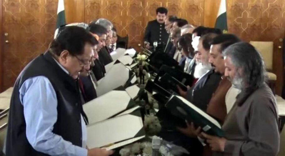 PM Shehbaz Sharif’s new cabinet takes oath