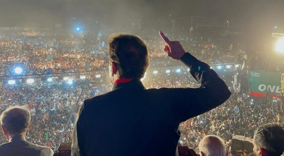 اٹک میں جلسے کی تیاریاں جاری، عمران خان عوام سے خطاب آج کرینگے