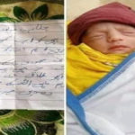 طلاق کے ڈر سے ماں نے بچی کو مسجد کے دروازے پر چھوڑ دیا
