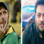 عامر لیاقت نے اپنے آنسو شاہد آفریدی کے نام کردیئے