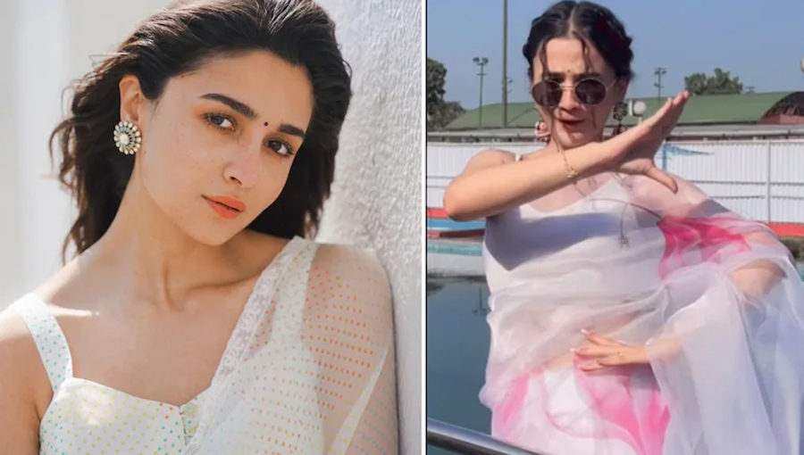 عالیہ بھٹ کی ہمشکل کے سوشل میڈیا پر چرچے