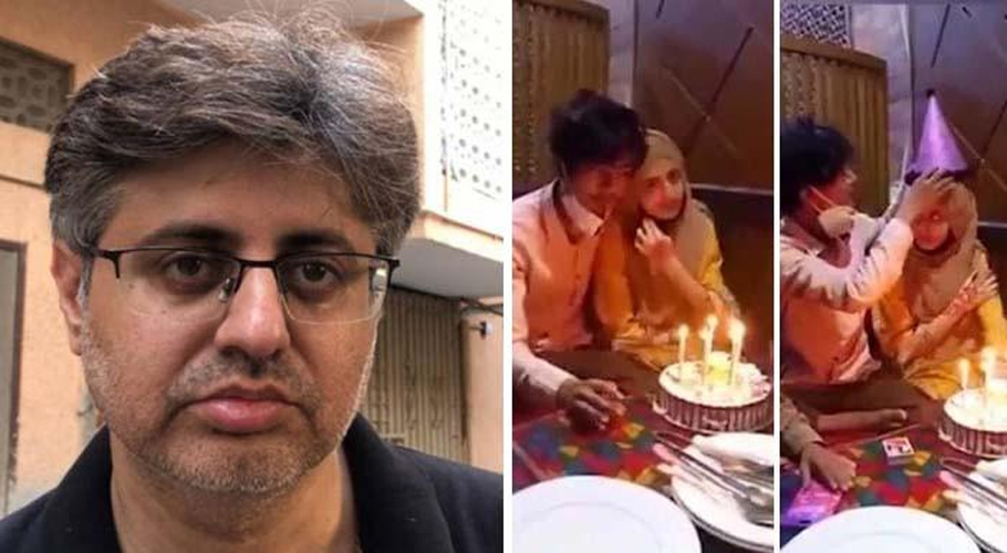 دُعا زہرا کی شوہر کے ہمراہ سالگرہ منانے کی ویڈیو، والد افسردہ
