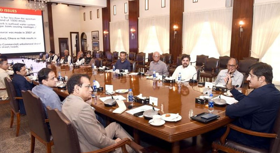 وزیراعلیٰ سندھ کا پانی چوری کے خلاف آپریشن شروع کرنے کا فیصلہ