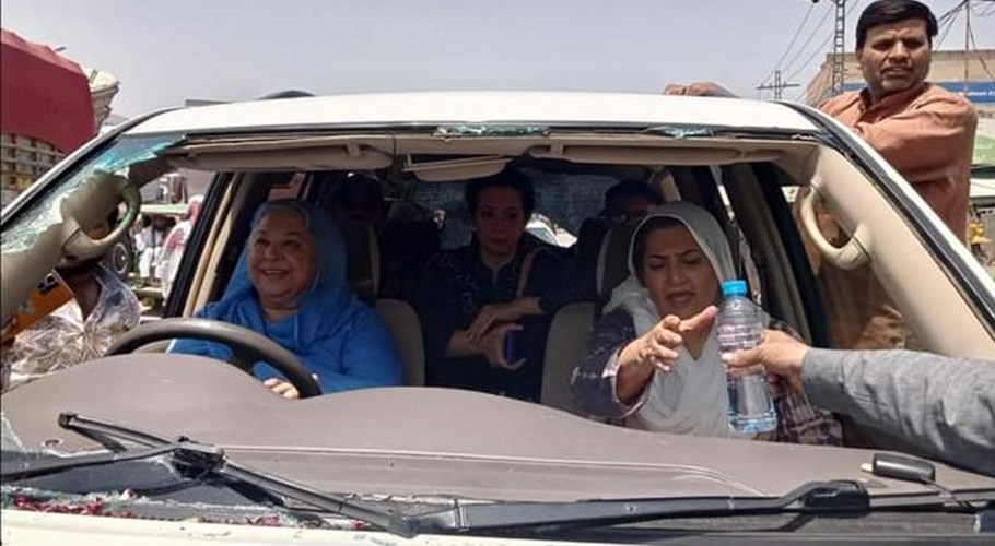 پی ٹی آئی رہنما ء یاسمین راشداور عندلیب عباس لاہور سے گرفتار