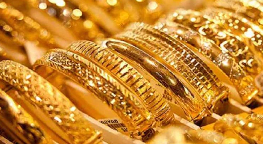 سونے کی فی تولہ قیمت میں ایک ہزار روپے کا اضافہ