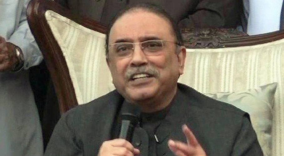 ایک شخص ملک میں انتشار پھیلانے کیلئے ہر لائن عبور کر رہا ہے، آصف زرداری کی عمران خان پر تنقید