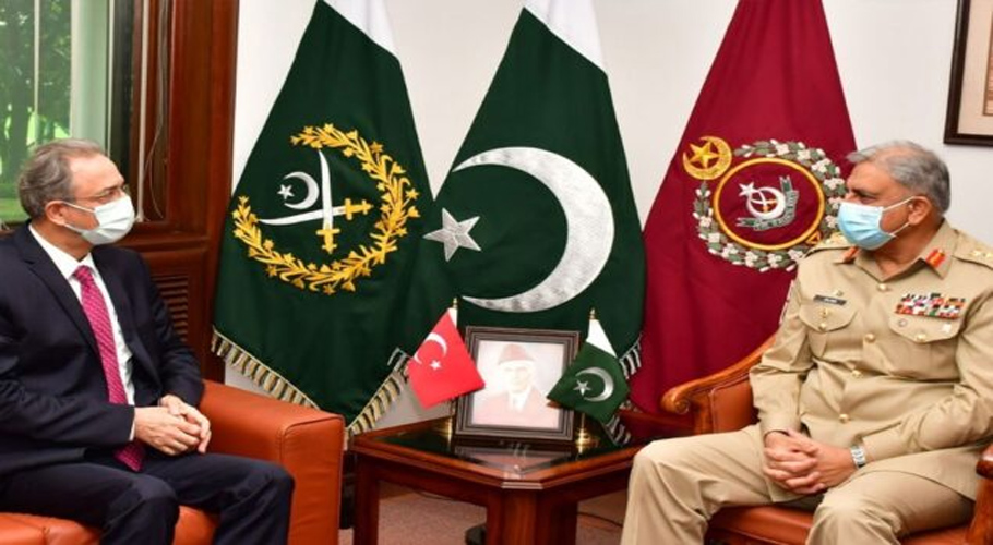 پاکستان ترکی سے تعلقات کو قدر کی نگاہ سے دیکھتا ہے۔ آرمی چیف