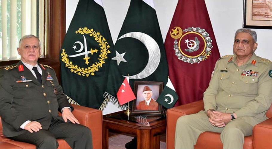پاکستان اور ترکی کے تاریخی، ثقافتی اور مذہبی حوالوں سے قریبی تعلقات ہیں، آرمی چیف