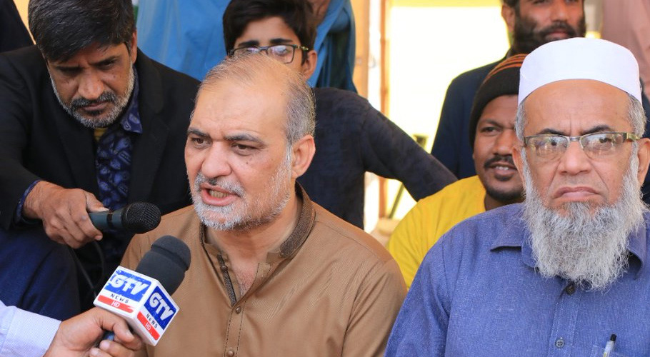 کراچی میں بارش سے تباہی، عوامی مسائل حل کرنیوالا کوئی نہیں۔حافظ نعیم