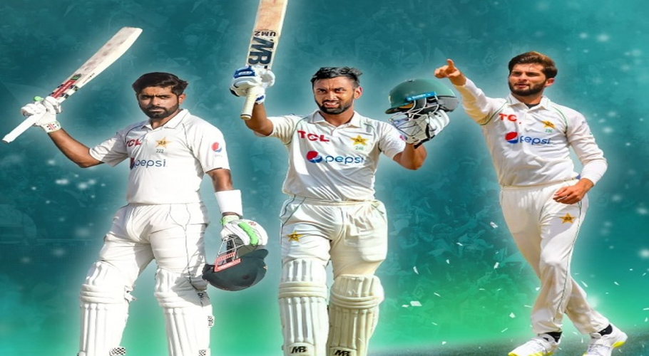 بابراعظم، شاہین آفریدی اور عبداللہ شفیق آئی سی سی ٹیسٹ رینکنگ پہ چھاگئے
