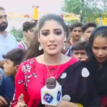 لیڈی رپورٹر نے ریکارڈنگ کے دوران لڑکے کو تھپڑماردیا، ویڈیو وائرل
