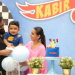 تصویری تجزیہ، اقرا اور یاسر نے بیٹے کی پہلی سالگرہ کیسے منائی؟