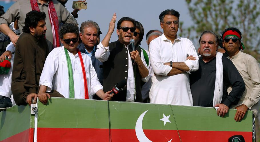 حکومت کی مبینہ تبدیلی کیخلاف پی ٹی آئی آج اسلام آباد میں احتجاجی مظاہرہ کرے گی