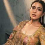 سارہ علی خان کا پاکستانی ڈیزائنر کے جوڑے میں فوٹو شوٹ وائرل