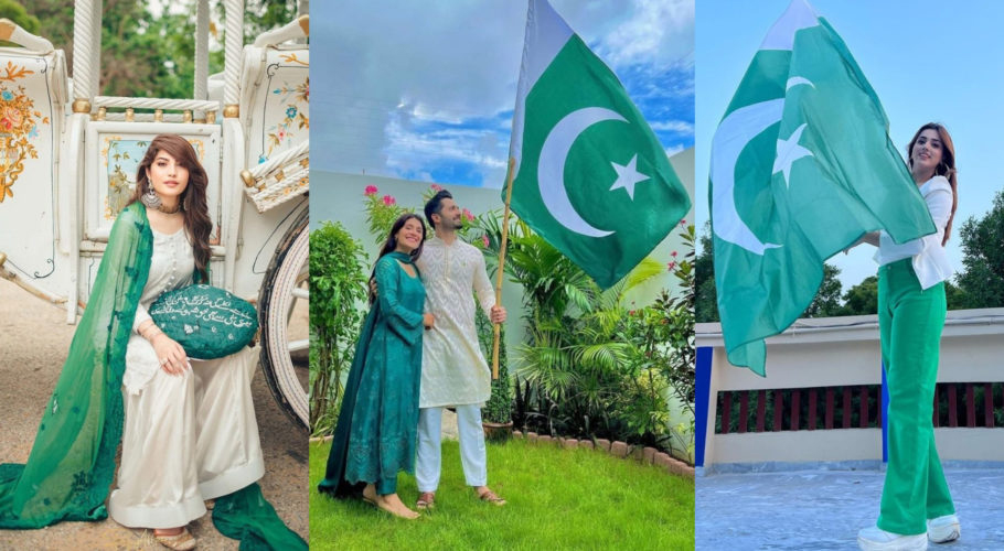 تصویری تجزیہ، پاکستان کی مشہور شخصیات نے یومِ آزادی کس انداز میں منائی؟