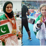 گیارہ سالہ عائشہ ایاز نے انٹرنیشنل تائیکوانڈو چمپیئن شپ میں گولڈ میڈل جیت لیا