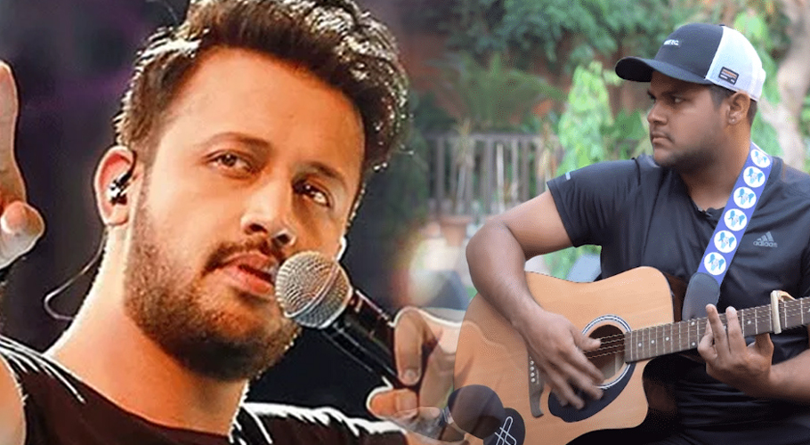 اعظم خان نے عاطف اسلم کا گانا گا کرمداحوں کو حیران کردیا