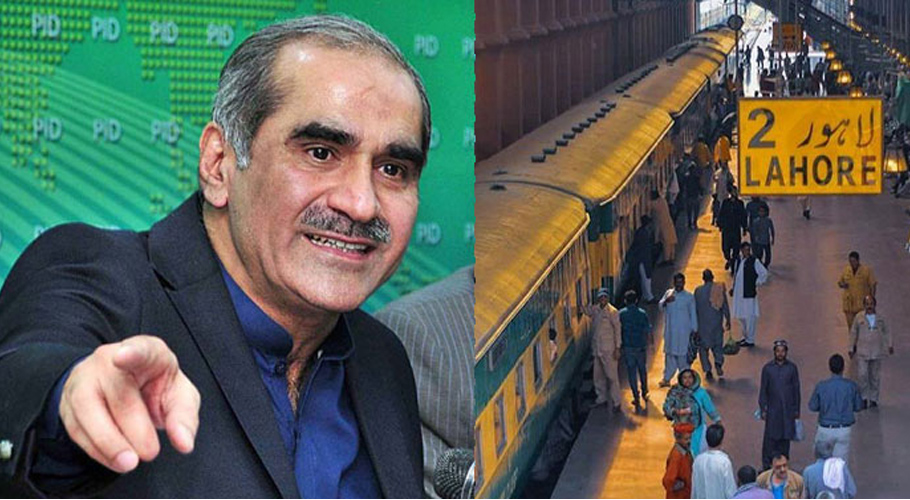 ریلوے سسٹم کو ٹریک پر لانے کی پوری کوشش کررہے ہیں۔خواجہ سعد رفیق
