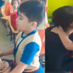 معصوم بچے کی ناراض ٹیچر کو منانے کی ویڈیو وائرل