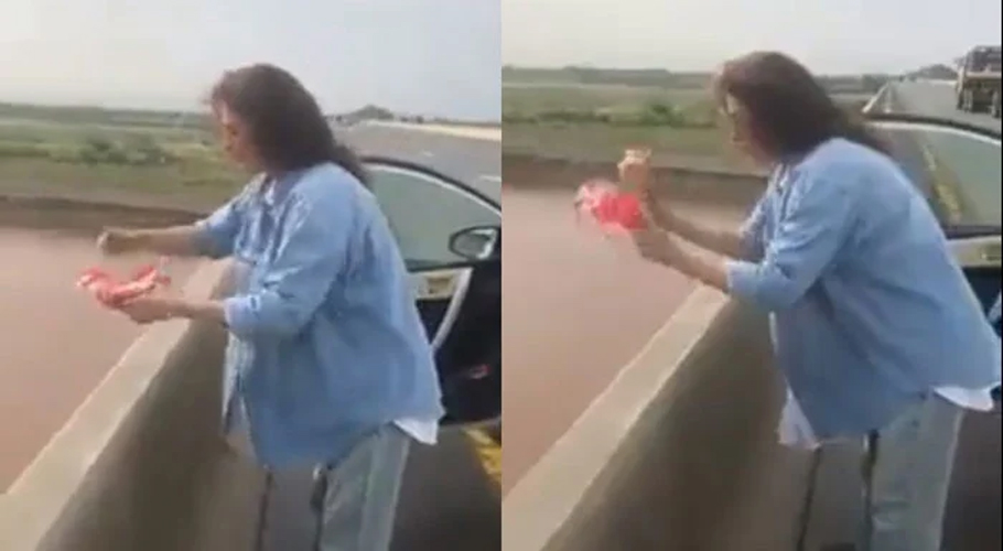ریشم جی، مچھلیاں کھانا کھاتی ہیں پلاسٹک کے تھیلے نہیں، سوشل میڈیا صارفین کی ریشم پر تنقید