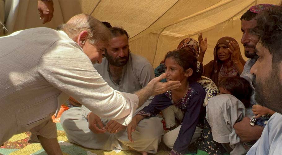 وزیر اعظم آج خیبر پختونخوا کے سیلاب سے متاثرہ علاقوں کا دورہ کریں گے