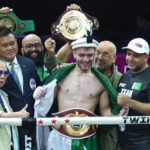 عثمان وزیر ورلڈ پروفیشنل باکسنگ ٹائٹل جیتنے والے پہلے پاکستانی باکسر بن گئے