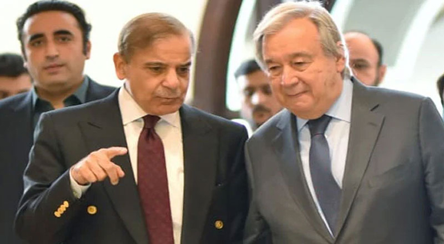 وزیراعظم اور اقوام متحدہ کے سیکرٹری جنرل آج سیلاب متاثرہ علاقوں کا دورہ کریں گے