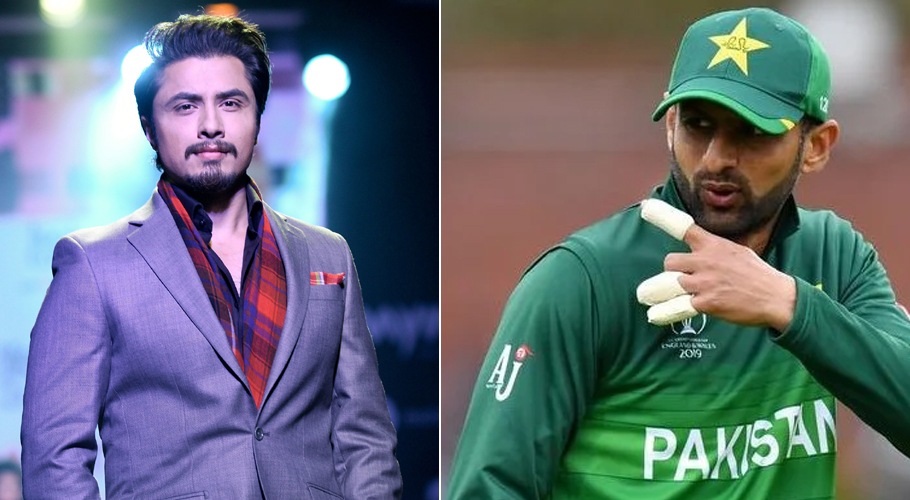 مڈل آرڈر بیٹنگ میں ٹیم کو شعیب ملک کی ضرورت ہے، علی ظفر