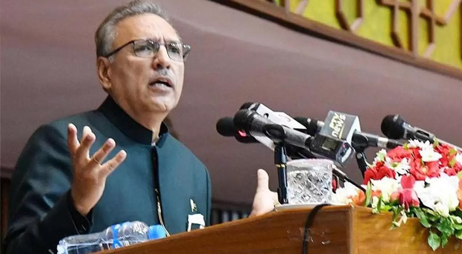 پارلیمنٹ کا مشترکہ اجلاس جمعرات کو طلب، صدرِ مملکت خطاب کرینگے