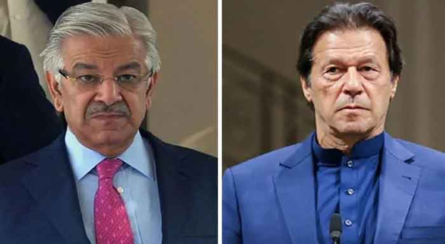 خواجہ آصف کیخلاف ہرجانے کا کیس، عمران خان پر دوسری مرتبہ جرمانہ عائد