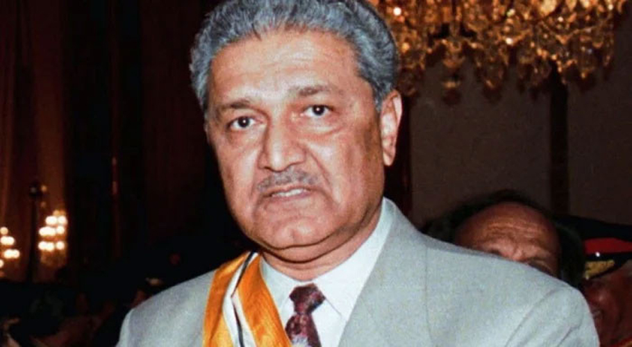 ایٹمی سائنسدان عبدالقدیر خان کی پہلی برسی آج منائی جارہی ہے