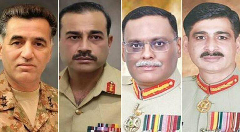 آرمی چیف بننے کے اہل چھ اعلیٰ افسران۔ کون کیا ہے؟