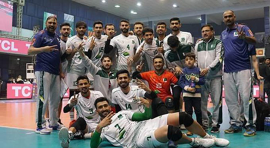 پاکستان نے ایران کو شکست دیکر پہلی بارسینٹرل ایشین والی بال چیمپئن شپ کا اعزاز اپنے نام کرلیا