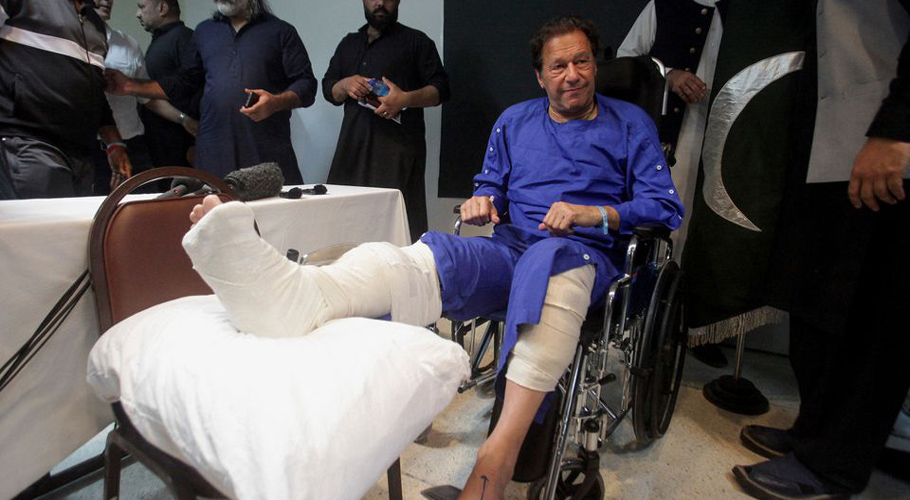عمران خان پر قاتلانہ حملہ، پی ٹی آئی کا پولیس کے خلاف عدالت سے رجوچ