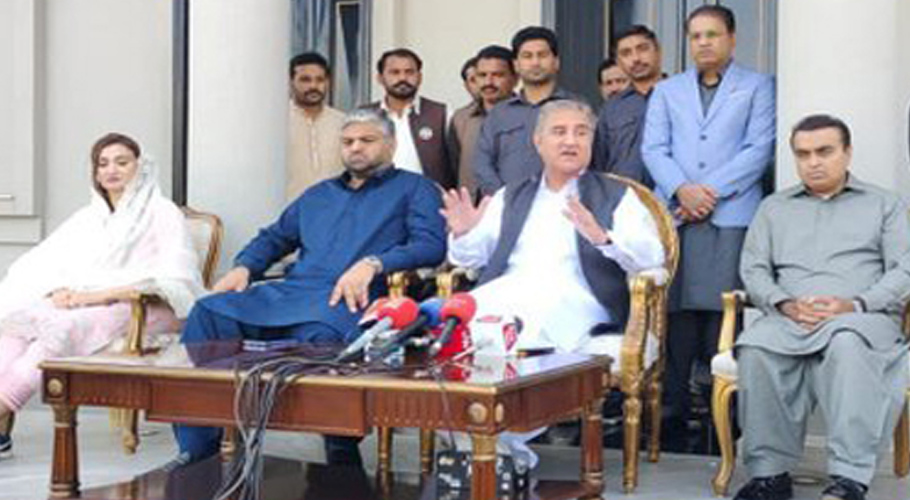 وزیرآباد پولیس نے ایف آئی آر درج کرنے سے انکار کر دیا، شاہ محمودقریشی