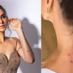 شیبانی ڈانڈیکر نے اپنی گردن پر نئے ٹیٹو بنوالئے