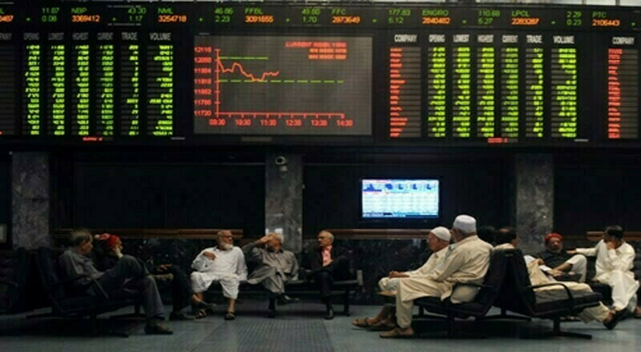 اسٹاک ایکسچینج میں شدید مندی، 100 انڈیکس میں 872 پوائنٹس کی کمی
