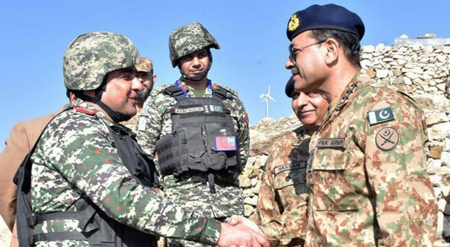 دہشتگردی کے خلاف جنگ قوم کی حمایت سے جاری رہے گی، سپہ سالار