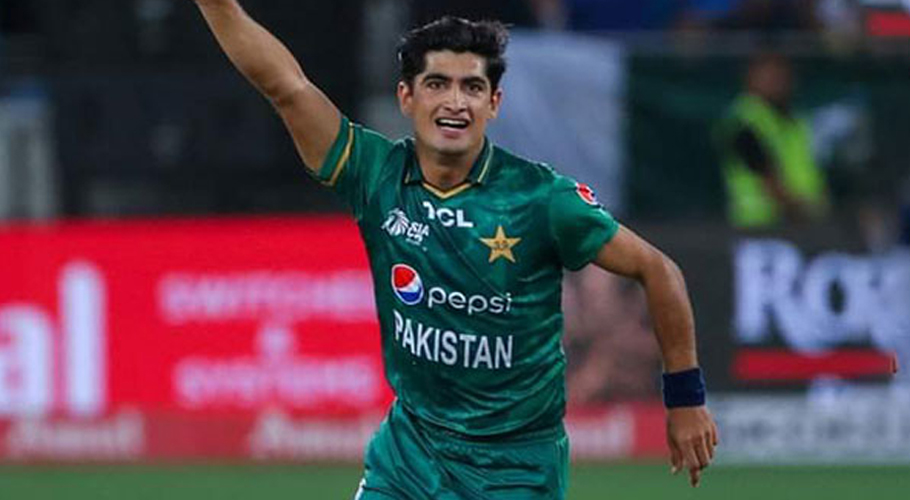 کندھے میں درد، نسیم شاہ کی ملتان ٹیسٹ میں شرکت مشکوک ہوگئی