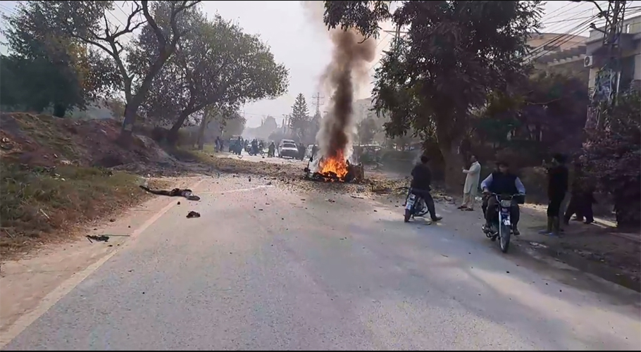 اسلام آباد کے سیکٹر آئی 10 میں دھماکہ، ایک شخص جاں بحق