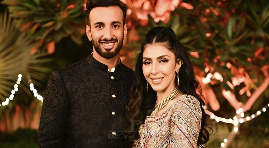 شان مسعود کا شادی کے بعد اہلیہ کیلئے پہلا پیغام