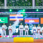 اسرا وسیم اور کائنات عارف نے ایشین جوجٹسو چیمپین شپ میں چاندی کا تمغہ جیت لیا