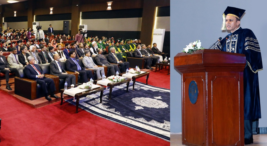 بحریہ یونیورسٹی کے کانووکیشن میں 175طلباء کو ڈگریاں دی گئیں